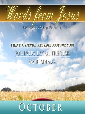 cover image of Words from Jesus, October